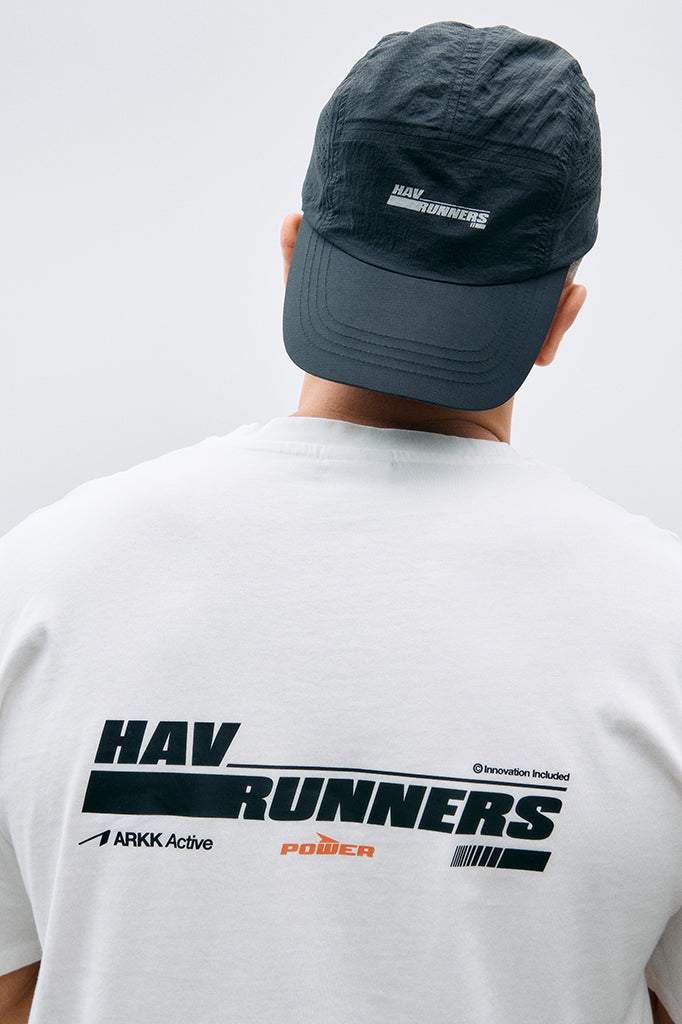 ARKK Apparel HAV Runner Boxy Tee White T-Shirt